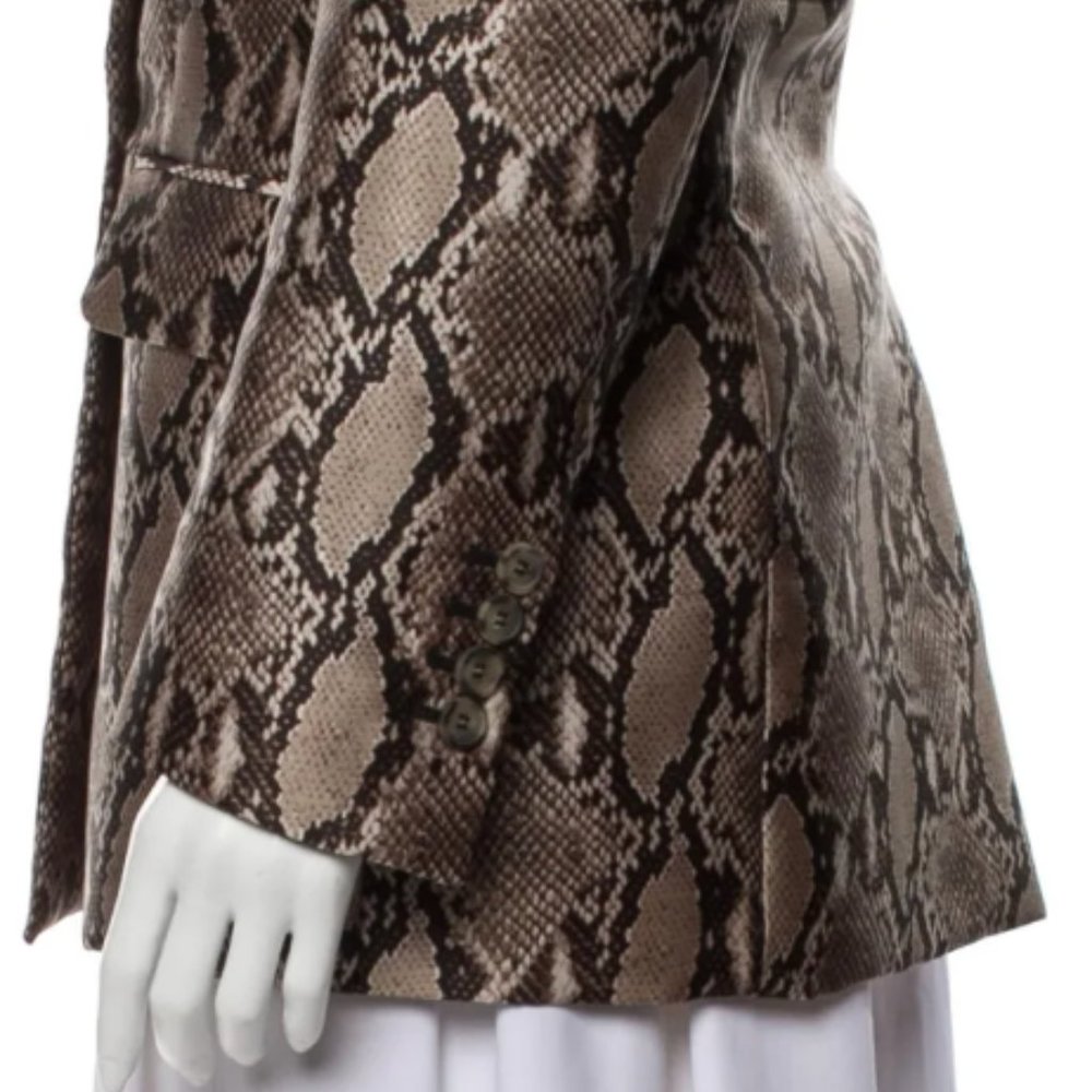 Msgm Double-Breasted Tailored Water Resistant Ani… - image 5